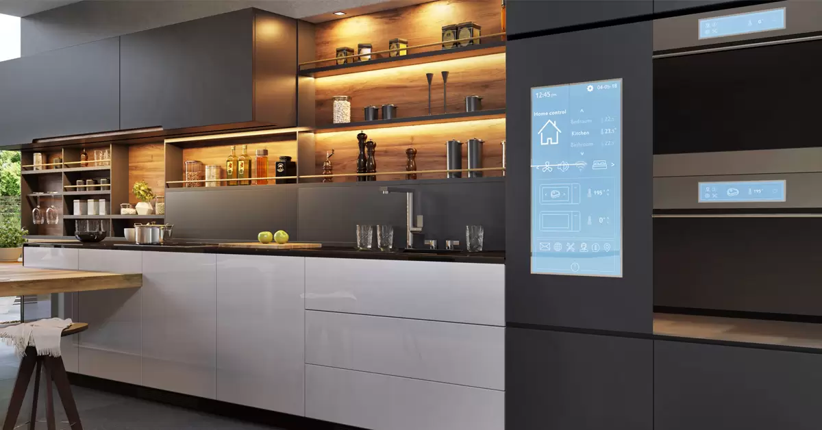 Smart Open Concept Kitchen